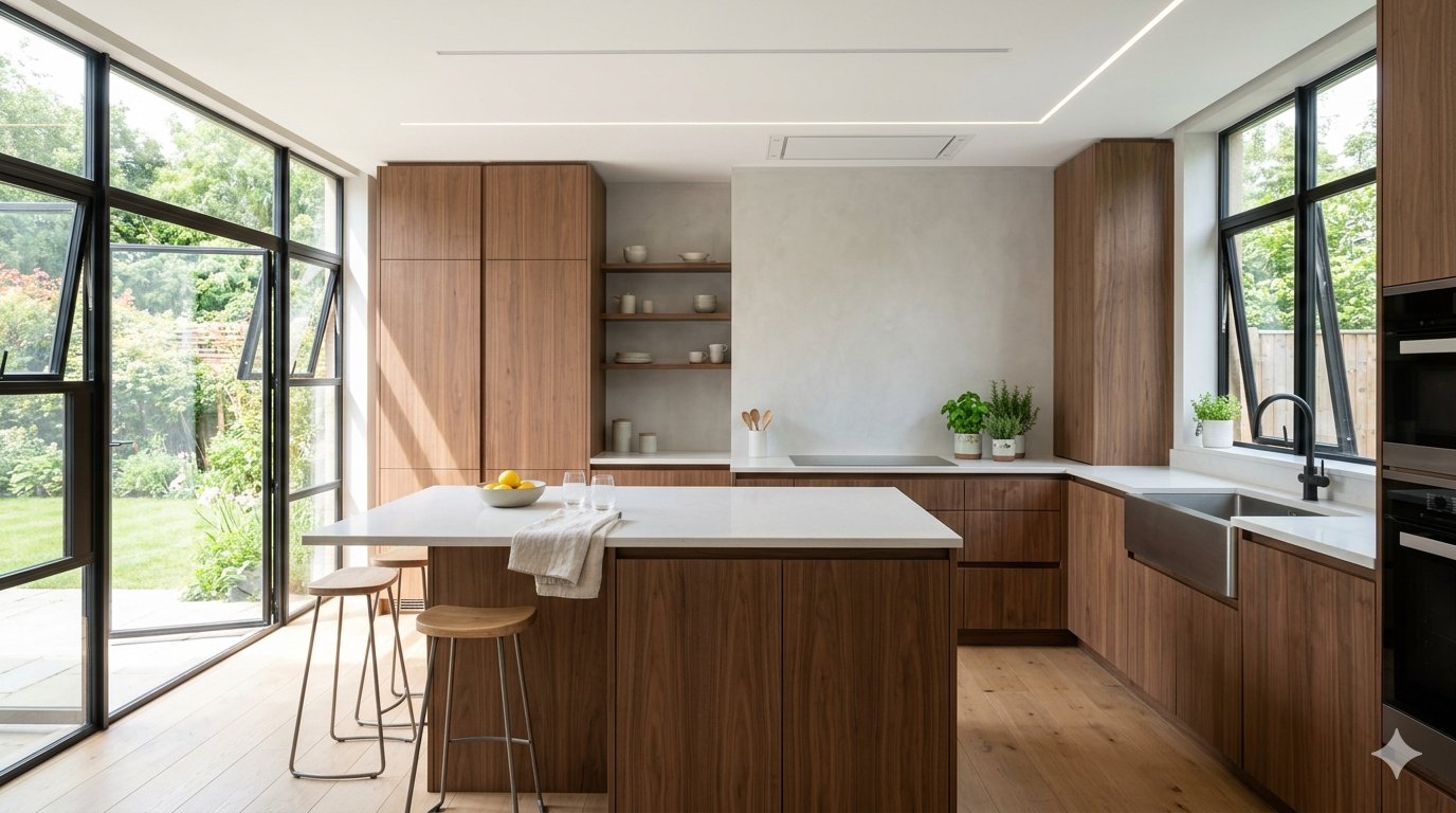 Healthy kitchen design family safety Pakistan