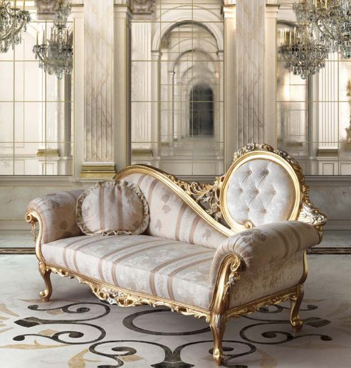 Italian baroque fiorata sofa handcrafted Pakistan